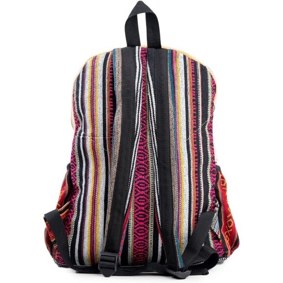 🆕 Freakmandu Collection Multi 8 Functional Pocket Bag Unisex Rustic Backpack - Picture 2 of 5